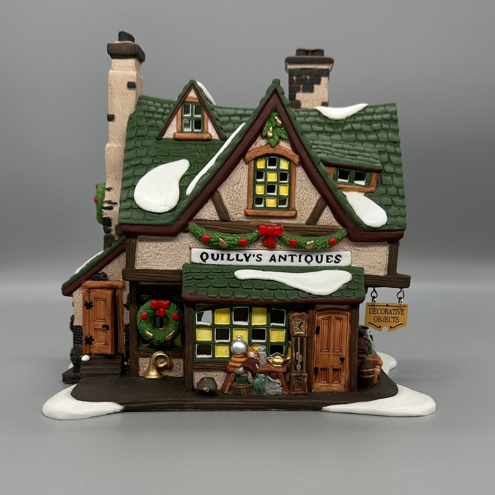 Dickens’ Village “Quilly's Antiques”